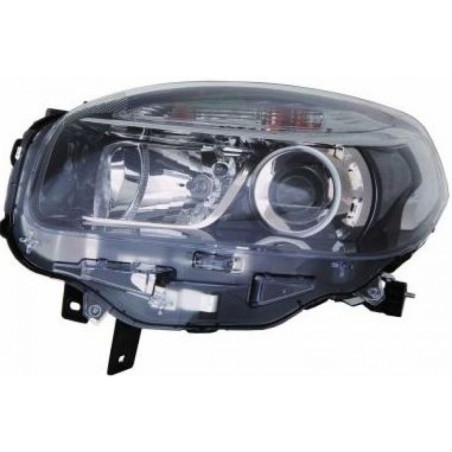 Reflektor lewy dla RENAULT - DEPO 551-1194LMLDEM2