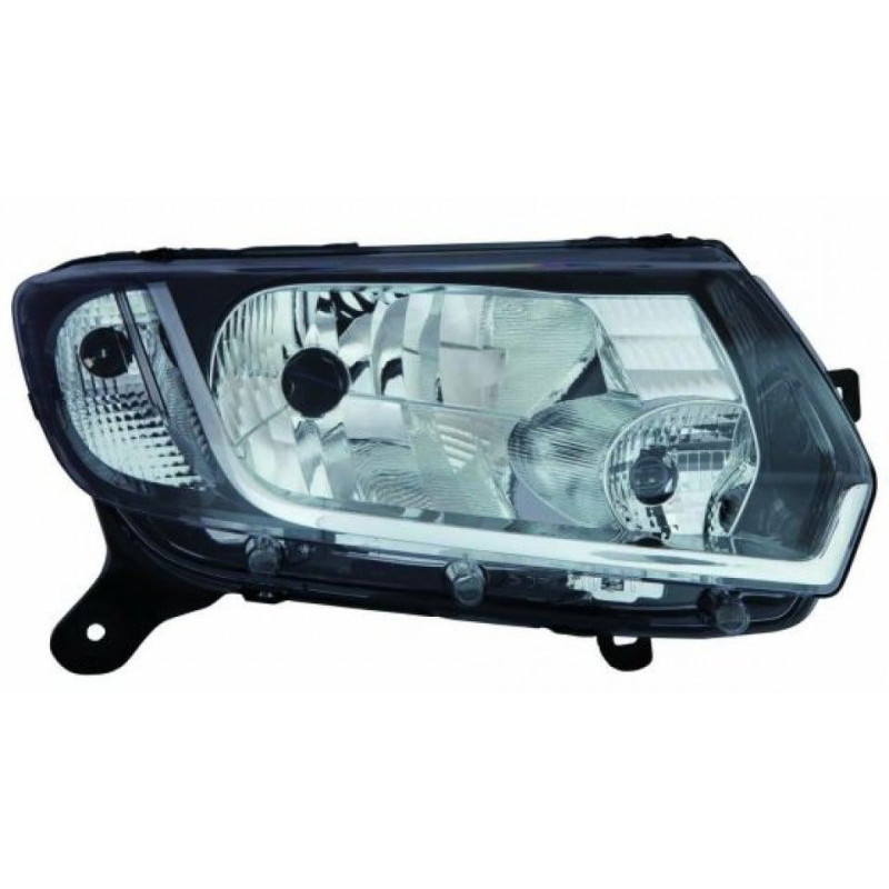 Reflektor Prawy dla DACIA - DEPO 551-1198R-LD-E2