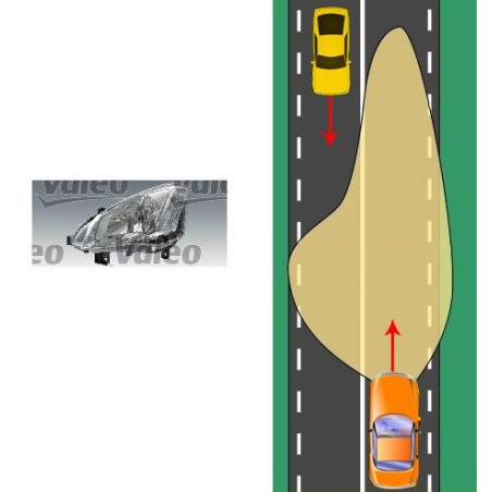Headlight Left Citroen Berlingo (2012-2015) VALEO 044785