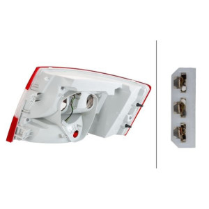 Feu Arrière Gauche pour Skoda Octavia III Liftback (2017-2020) HELLA 2SK 012 883-051