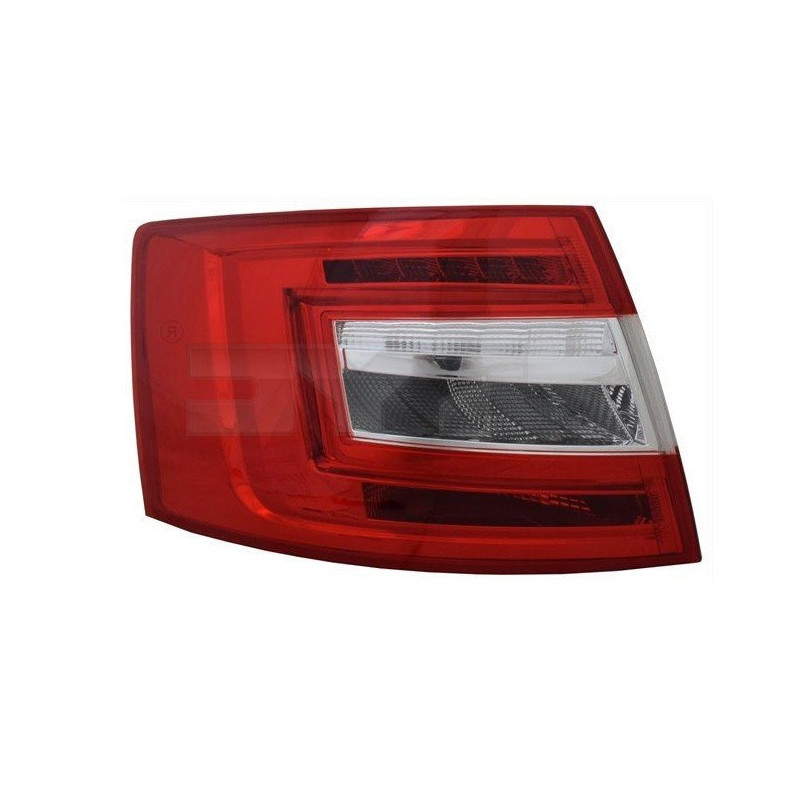 Rear Light Left for Skoda Octavia III Liftback (2017-2020) TYC 11-14454-06-2