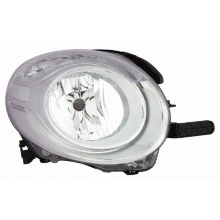 Headlight Right for FIAT - DEPO 661-1170RMLD-EM