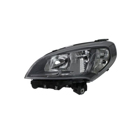 Predné svetlo vpravo pre FIAT - DEPO 661-1172RMLDEM7