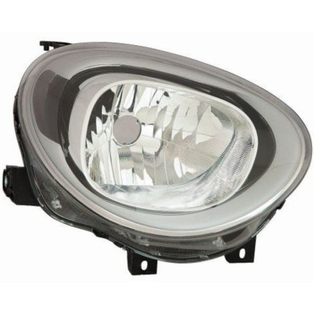 Headlight Right for FIAT - DEPO 661-1177RMLDEM2