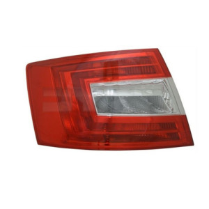 Rear Light Left for Skoda Octavia III Liftback (2012-2016) TYC 11-12672-01-2