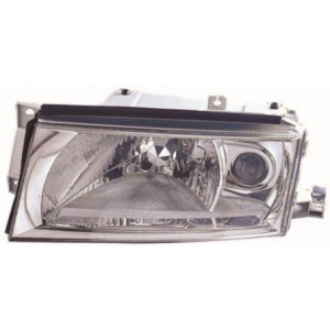 Headlight Left for SKODA - DEPO 665-1106L-LDEMF