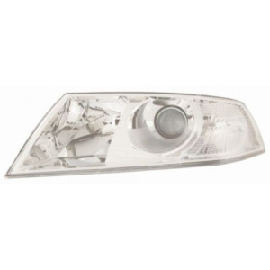 Headlight Left for SKODA - DEPO 665-1111L-LD-EM