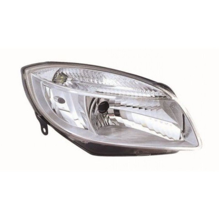 Feu Phare avant Droite pour SKODA - DEPO 665-1114R-LD-EM