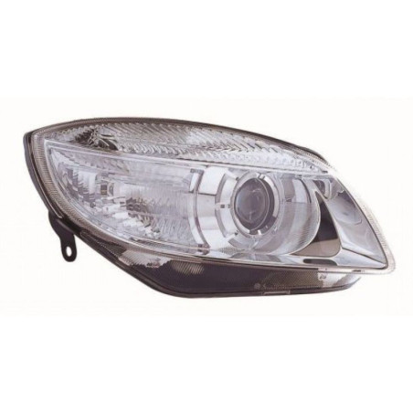 Predné svetlo vpravo pre SKODA - DEPO 665-1115R-LD-E