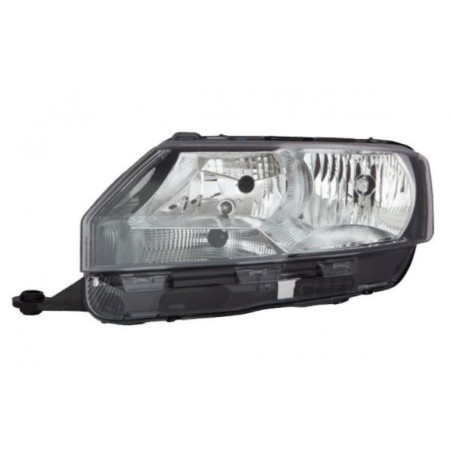 Headlight Left for SKODA - DEPO 665-1124LMLD-EM