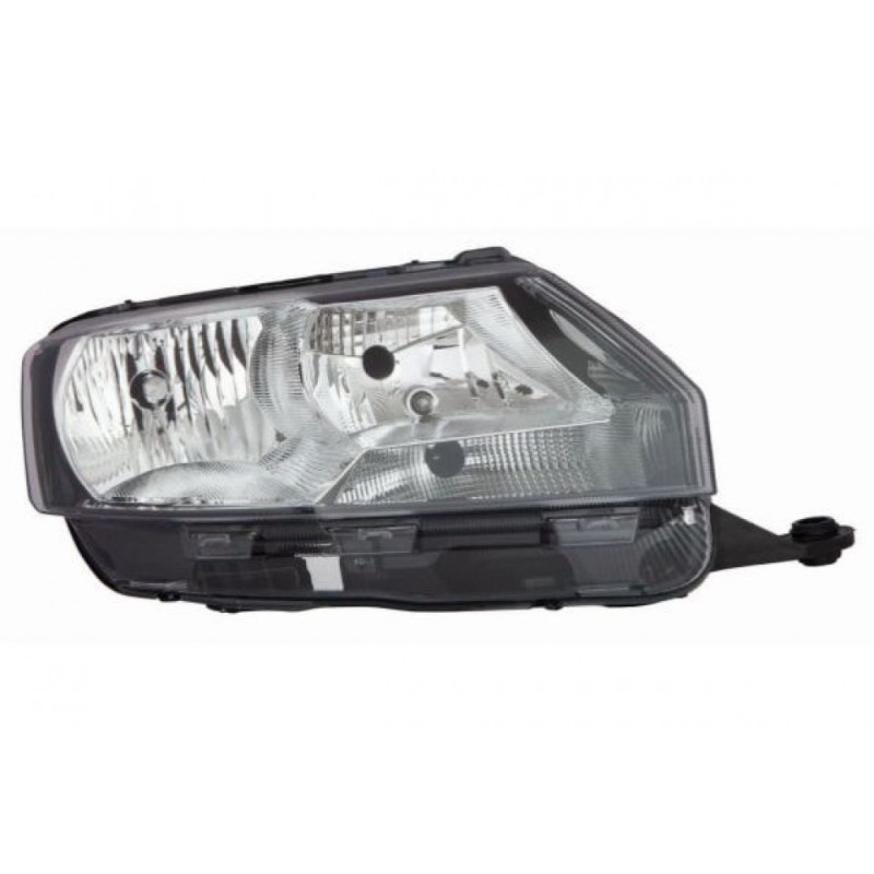 Headlight Right for SKODA - DEPO 665-1124RMLD-EM