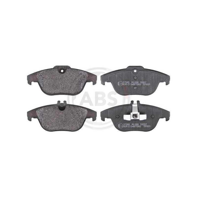 REAR Brake Pads for Mercedes-Benz W204 S204 C204 C207 A207 X204 A.B.S. 37585