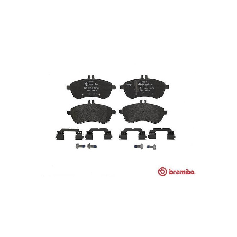 BREMBO P 50 067 Brzdové destičky přední pro Mercedes C E SLK SLC
