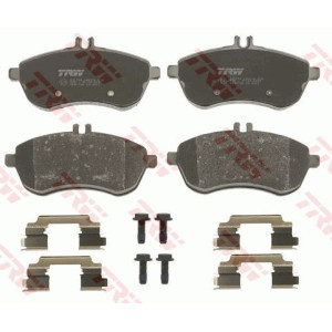 Pastillas de freno Delantero para Mercedes W204 S204 C204 W212 S212 C207 A207 R172 TRW GDB1736