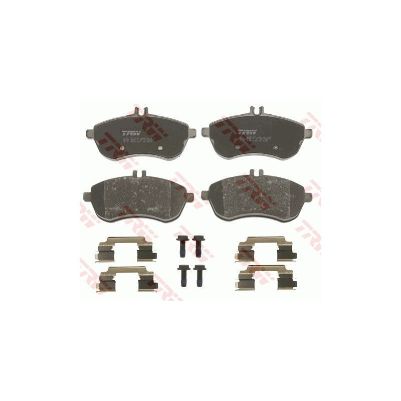 Pastiglie freno Anteriore per Mercedes W204 S204 C204 W212 S212 C207 A207 R172 TRW GDB1736