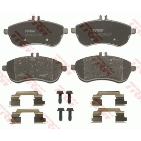 Klocki hamulcowe Przód dla Mercedes W204 S204 C204 W212 S212 C207 A207 R172 TRW GDB1736