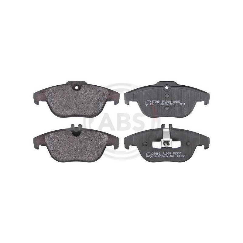 Brzdové destičky Zadní pro Mercedes W204 S204 C204 C207 A207 X204 A.B.S. 37585