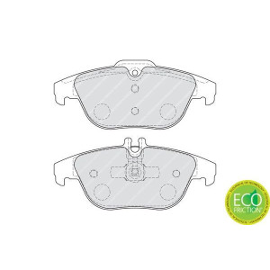 Pastiglie freno Posteriore per Mercedes W204 S204 C204 C207 A207 X204 FERODO FDB1980