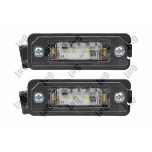 LORO 053-10-900LED Kennzeichenbeleuchtung für PORSCHE SEAT SKODA VOLKSWAGEN