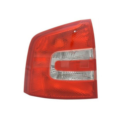 Feu Arrière Gauche pour Skoda Octavia II Break (2004-2008) TYC 11-12258-01-2