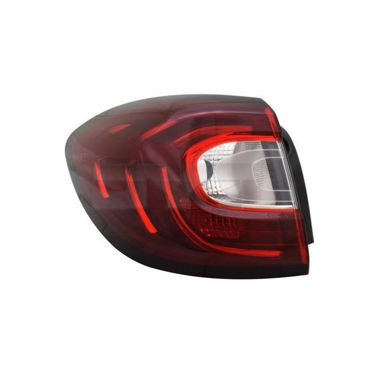 Rear Light Left for Renault Captur I (2017-2019) TYC 11-14428-06-2
