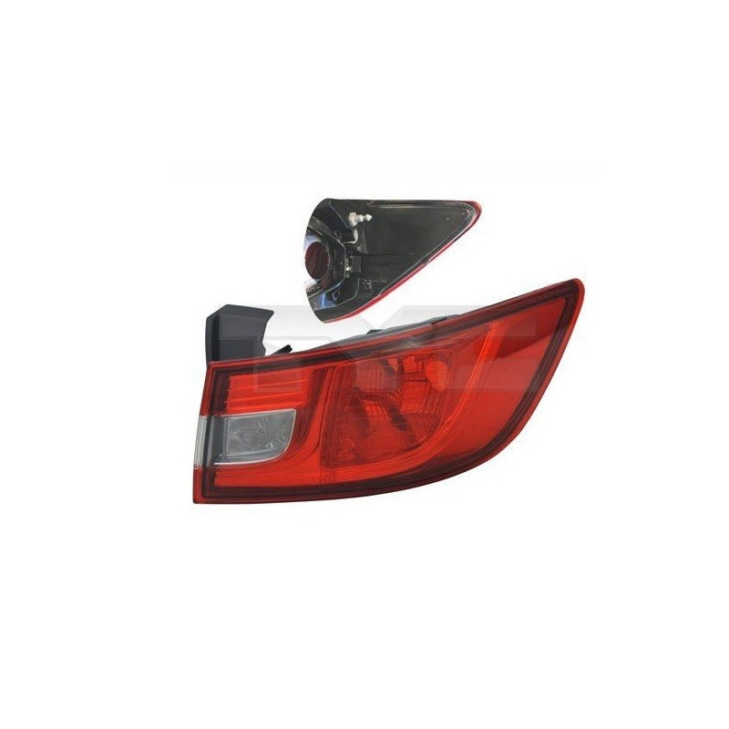 Rear Light Right for Renault Clio IV Hatchback (2012-2016) TYC 11-12355-01-2