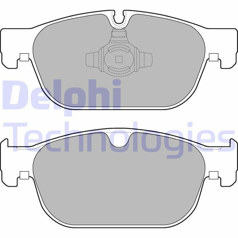 Brzdové platničky Predné pre Volvo C40 S60 S90 V60 V90 XC40 XC60 XC90 DELPHI LP3256