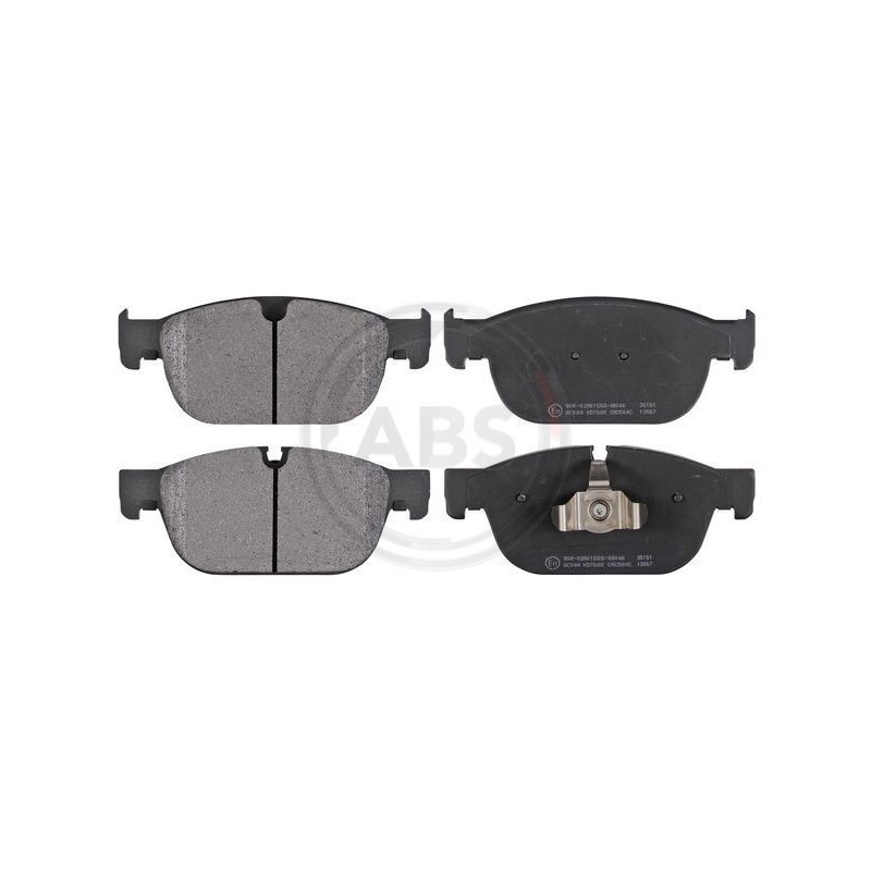 Brzdové platničky Predné pre Volvo C40 S60 S90 V60 V90 XC40 XC60 XC90 A.B.S. 35151