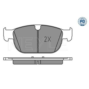MEYLE 025 223 1719/PD Brzdové platničky predné pre S60 S90 V90 XC40 XC60 XC90