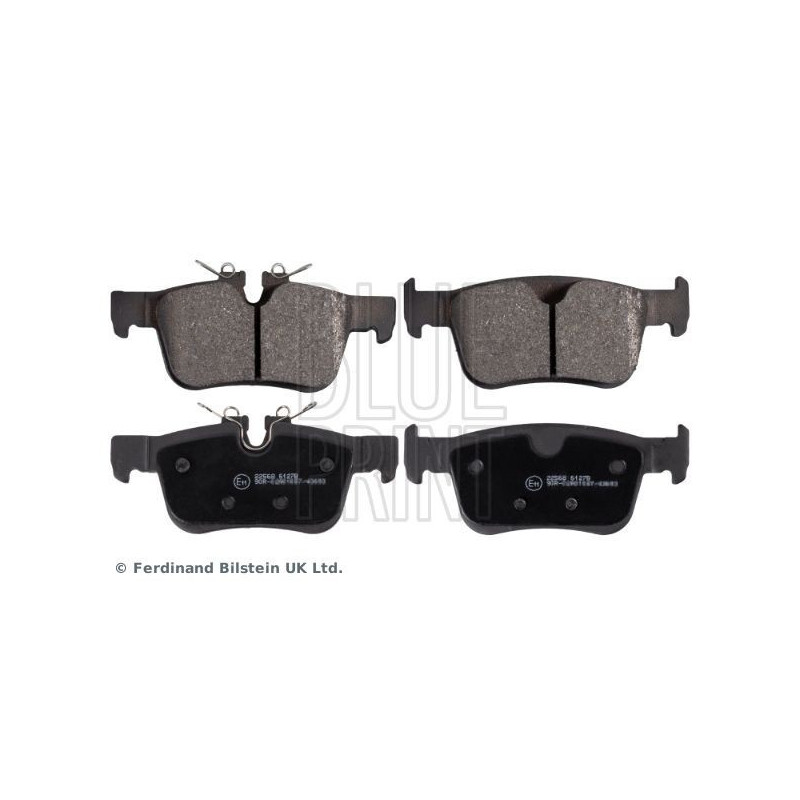 Bremsbeläge Hinten für Volvo S60 S90 V60 V90 XC60 BLUE PRINT ADBP420022