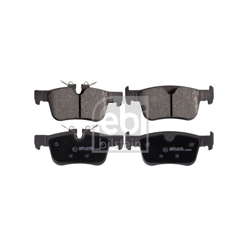 Brzdové platničky Zadné pre Volvo S60 S90 V60 V90 XC60 FEBI BILSTEIN 171409
