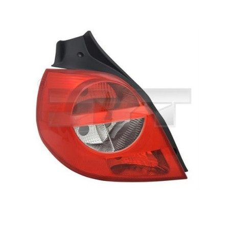 Rear Light Left for Renault Clio III Hatchback (2005-2009) - TYC 11-12186-01-2