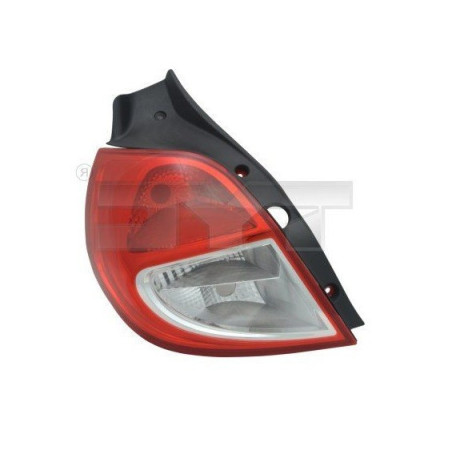 Rückleuchte Links für Renault Clio III Hatchback (2009-2012) TYC 11-12042-01-2