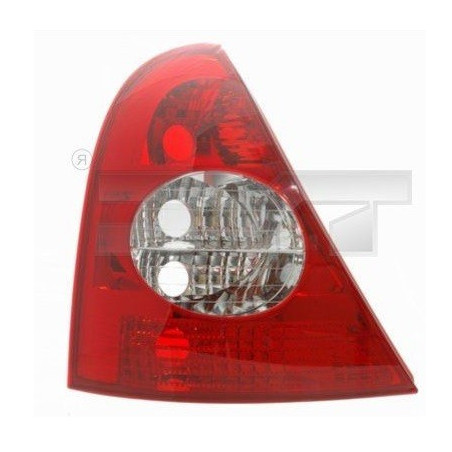 Rear Light Left for Renault Clio II Hatchback (2001-2005) TYC 11-0232-01-2