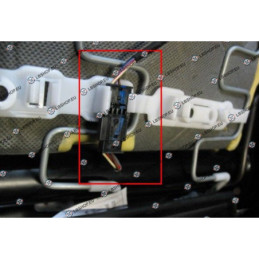 T0039 Esterilla asiento sensor emulador SRS BMW Serie 1 E81 E82 E87 E88  (2004-2013) incluye puente cinturón - Emuairbag