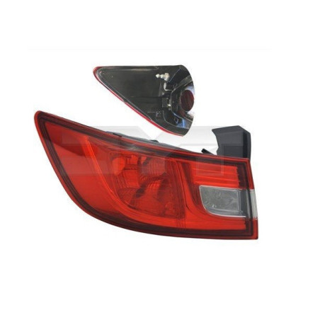 Feu Arrière Gauche pour Renault Clio IV Hayon (2012-2016) TYC 11-12356-01-2