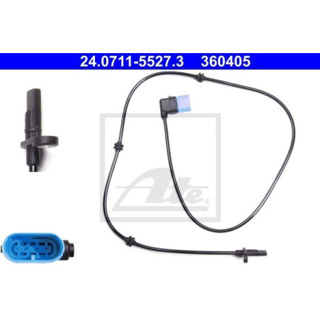 ATE 24.0711-5527.3 Sensor ABS revoluciones rueda trasero para Mercedes CLA A B GLA