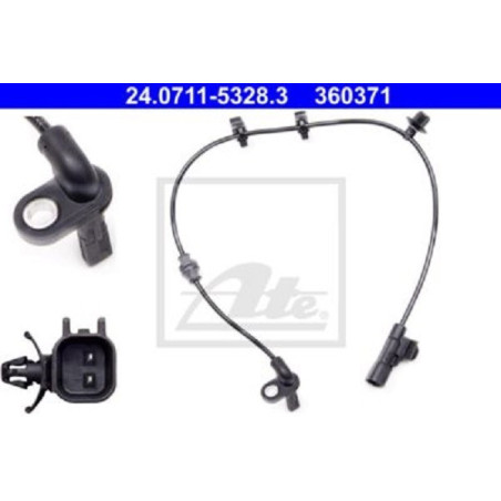 ATE 24.0711-5328.3 ABS Wheel Speed Sensor Rear for Zafira