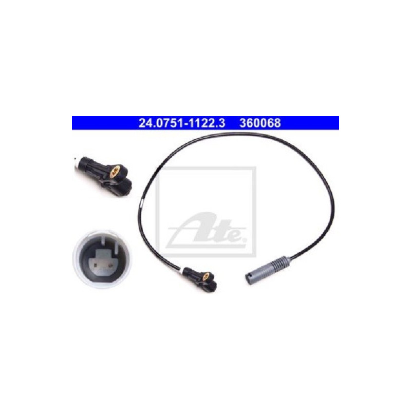 ATE 24.0751-1122.3 Sensore ABS numero giri ruota posteriore per BMW 3