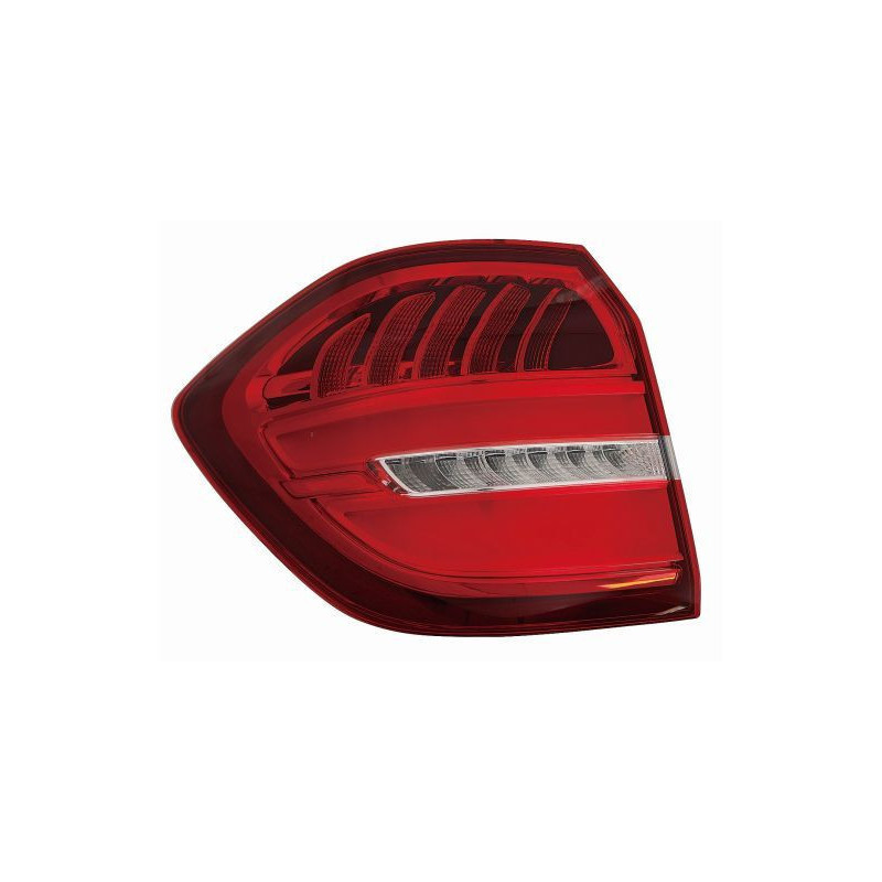 Lampa tylna lewa LED dla Mercedes GLS X166 (2015-2019) - DEPO 440-19AQL-AE