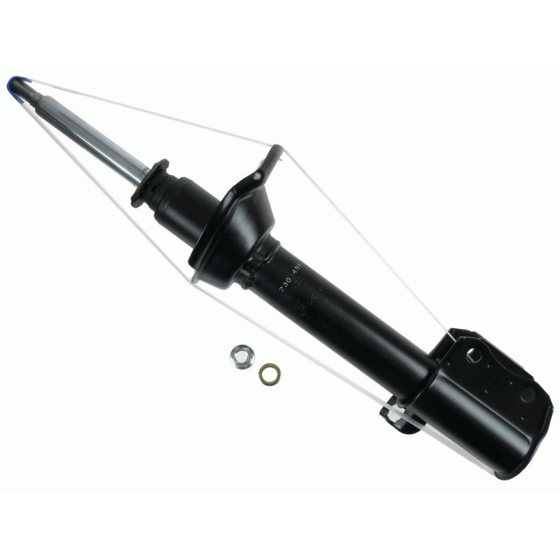 SACHS 230 491 Shock Absorber Rear Left for