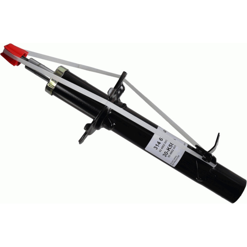 SACHS 314 630 Shock Absorber Front Left for Aygo 107 C1