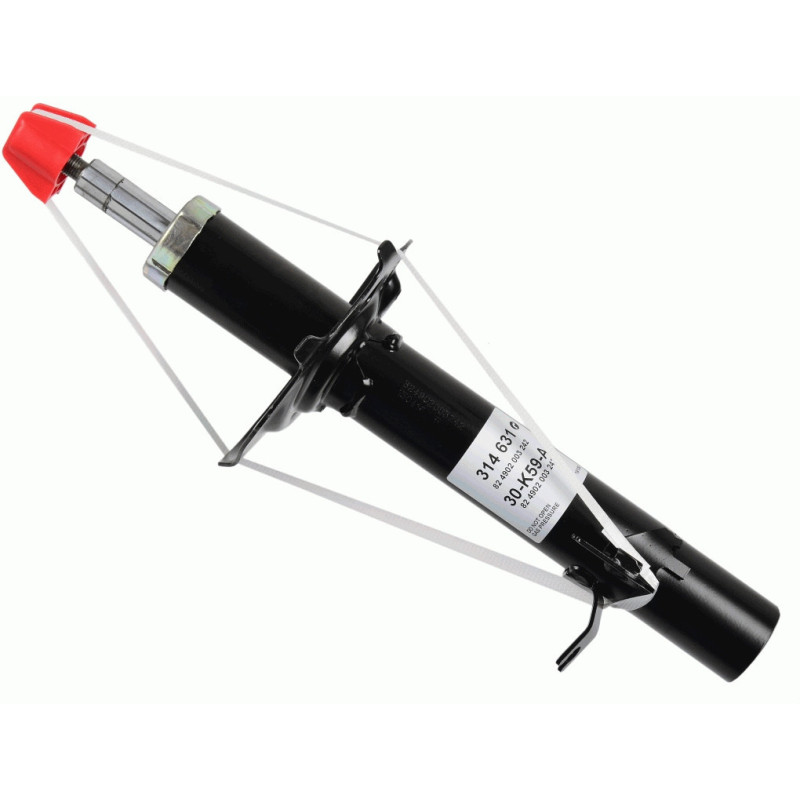 SACHS 314 631 Amortisseur avant droite pour Aygo 107 C1