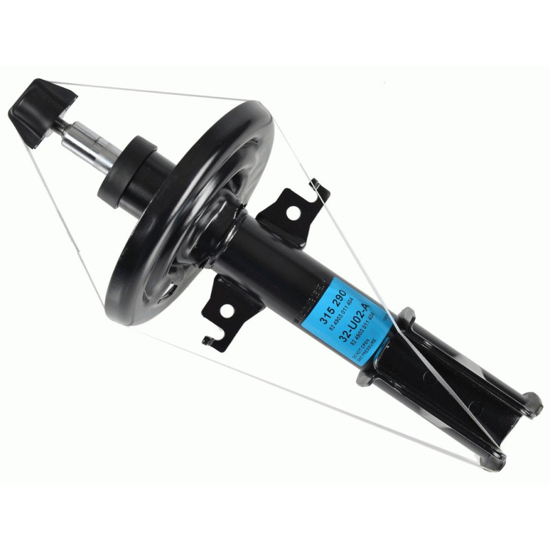 SACHS 315 290 Shock Absorber Front for Renault Fluence