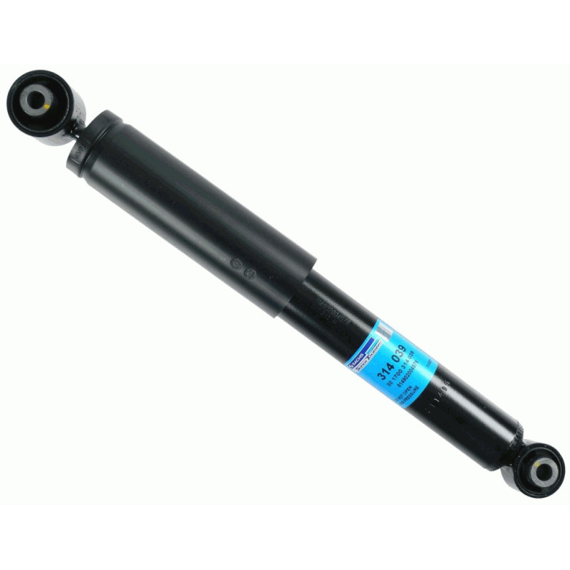 SACHS 314 039 Stoßdämpfer Hinten für Nissan Qashqai