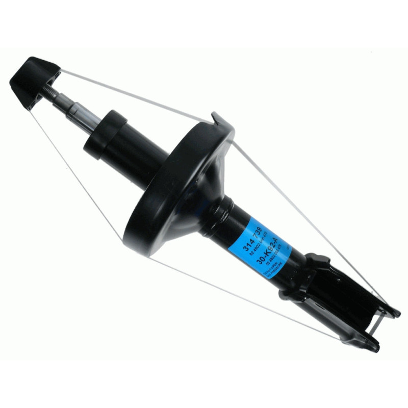 SACHS 314 739 Stoßdämpfer Vorne für Clio Twingo Thalia