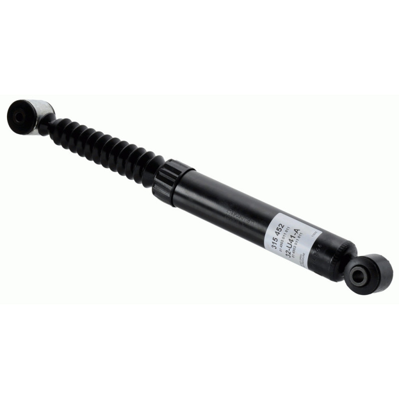 SACHS 315 452 Shock Absorber Damper Rear for Citroen C3 DS3