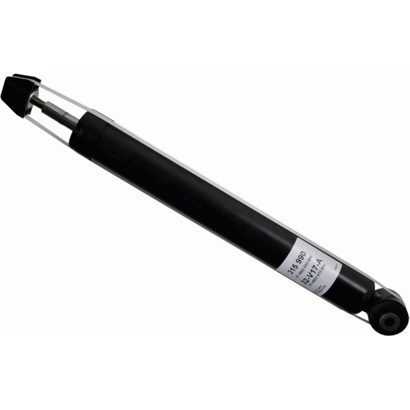 SACHS 315 990 Stoßdämpfer Hinten für Citroen C4