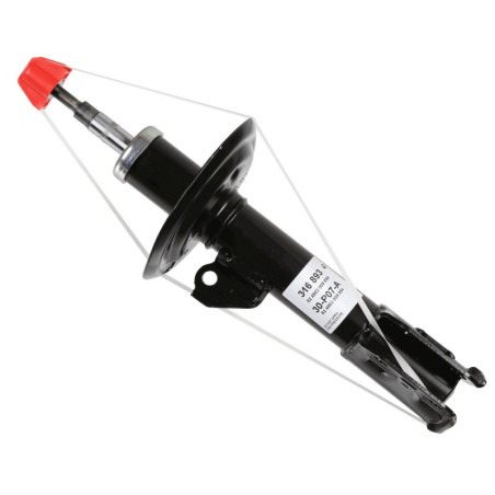 SACHS 316 893 Ammortizzatore anteriore sinistra per Toyota Yaris