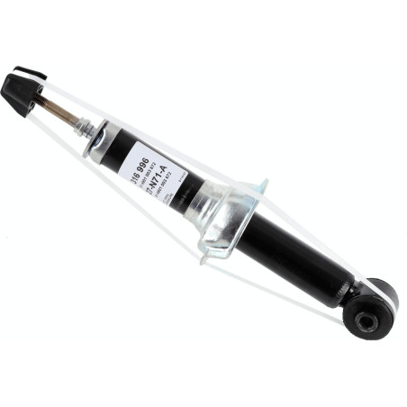 SACHS 316 996 Shock Absorber Rear for Outlander ASX 4008 C4 Aircross